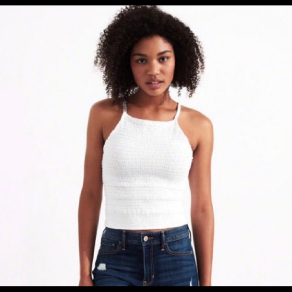 Hollister Smoked Halter Tank